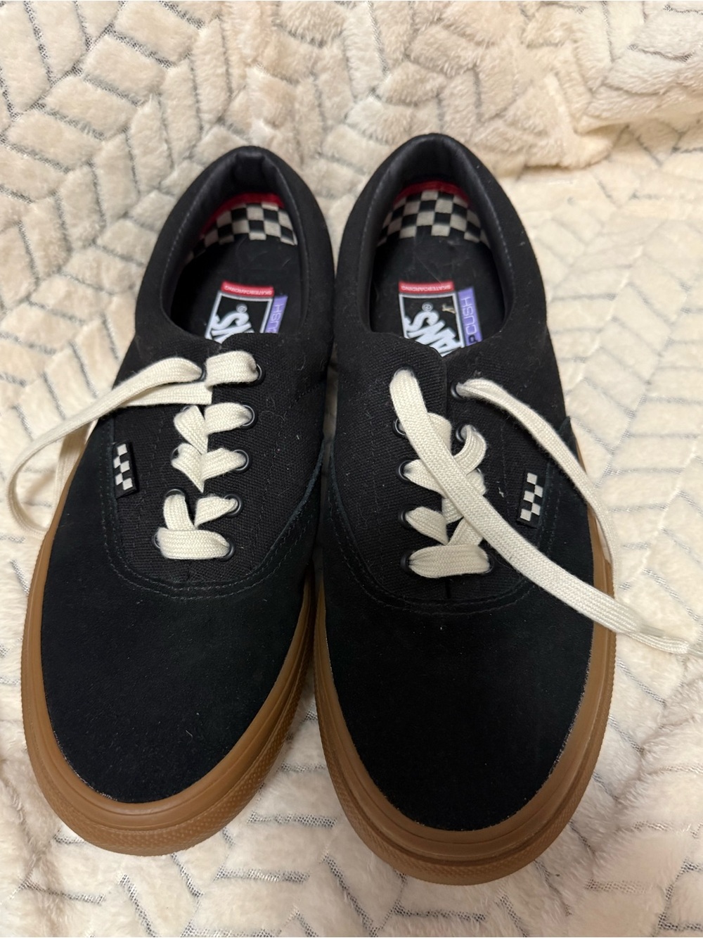 Vans Skate Era black and gum